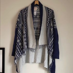 Quiksilver wrap sweater